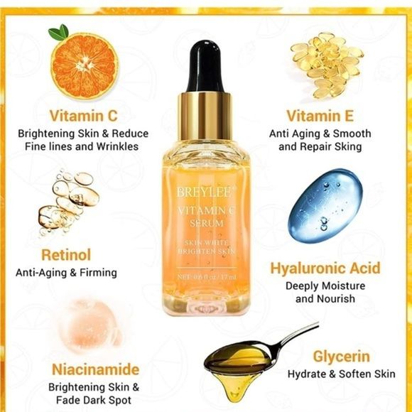Vitamin C Serum for Face Moisturizing Face Serum, Anti Aging Brightening face - Picture 6 of 7